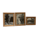 Set de trois photos noir et blanc 1950