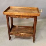 Rolling Trolley In Walnut