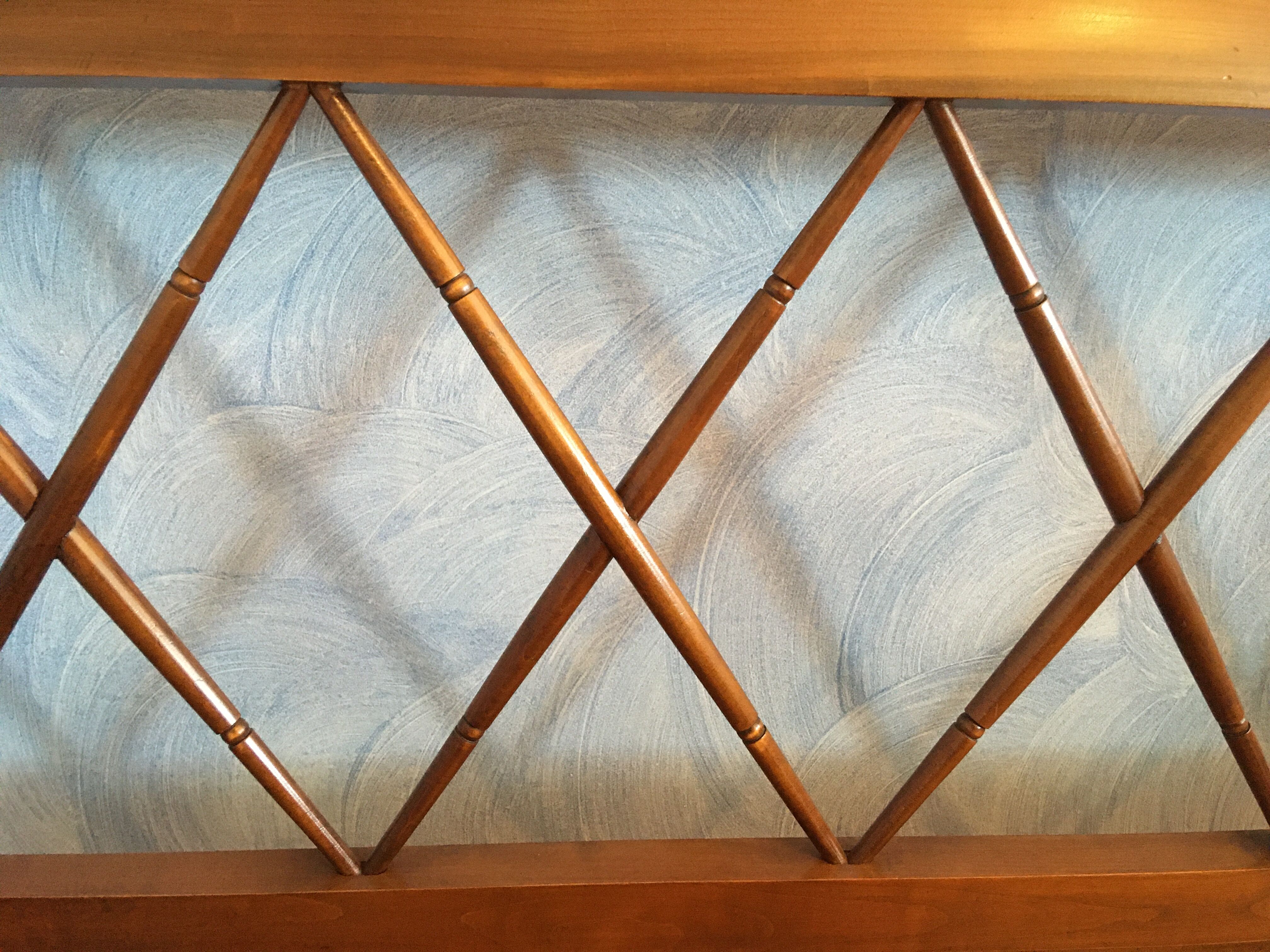 Twin bed with braces 100 x 190