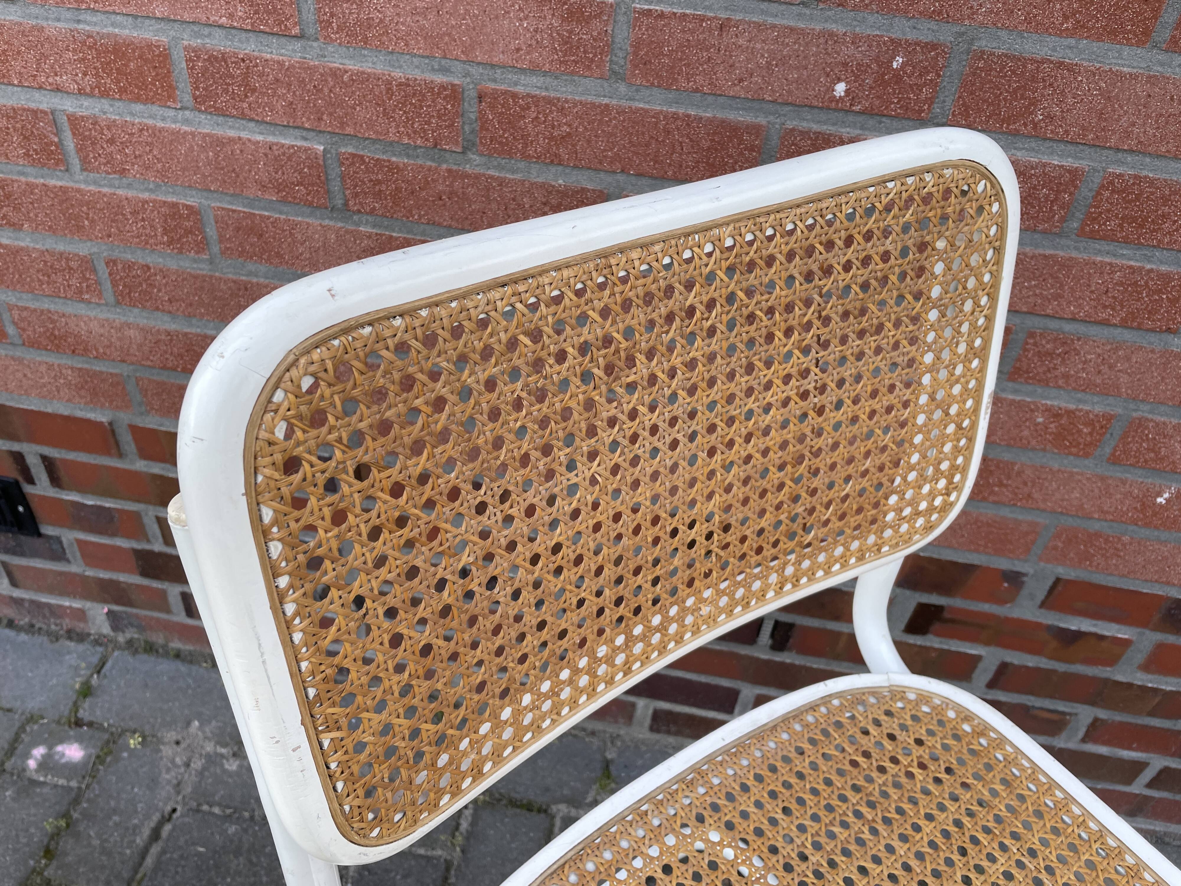 Ensemble de 4 chaises Cesca b32, Breuer