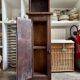 Meuble de rangement en bois foncé - XVIIIème