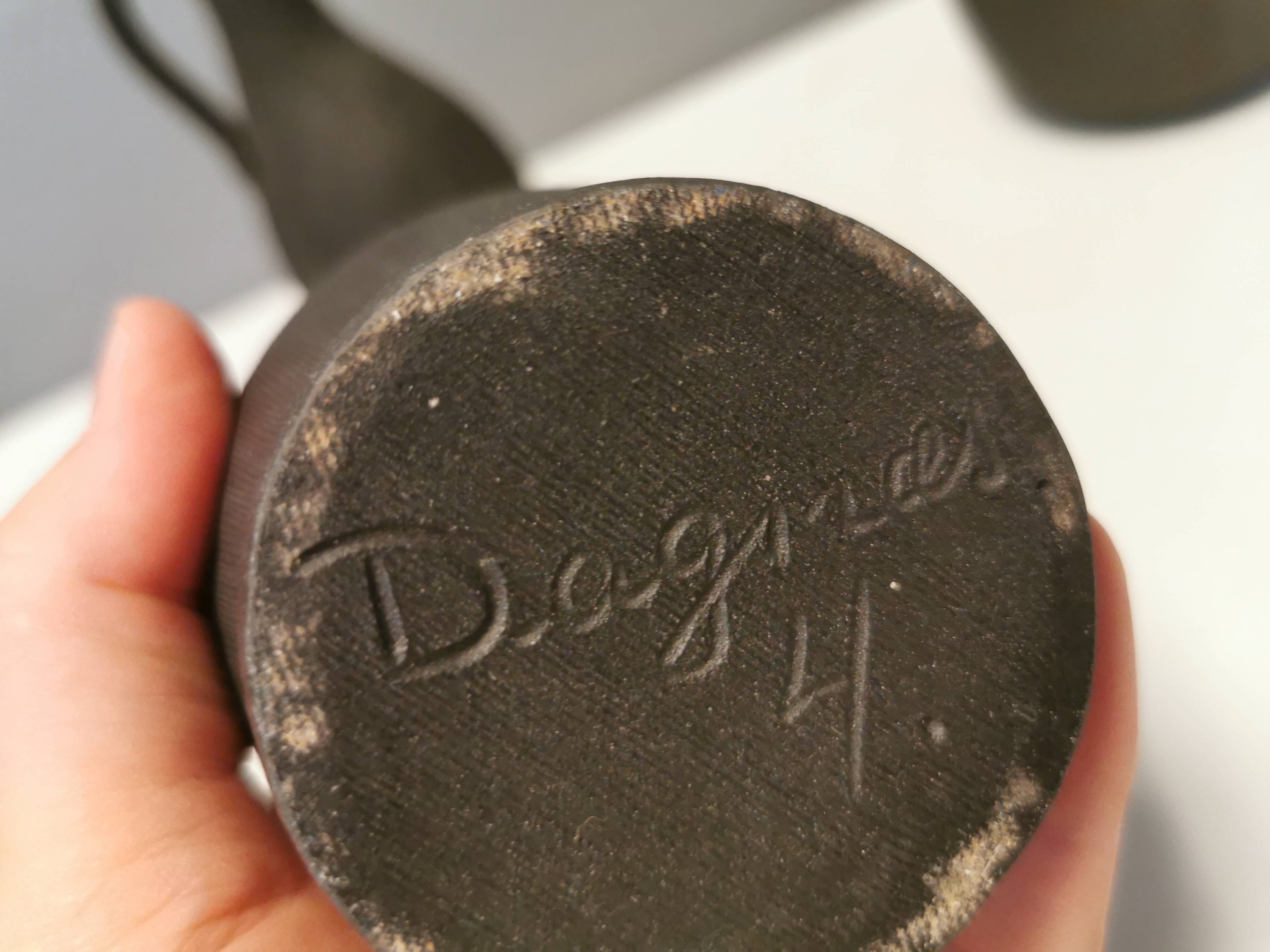 Céramiques du danois dagnæs ceramics des années 1970. avec rainures.