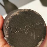 Céramiques du danois dagnæs ceramics des années 1970. avec rainures.