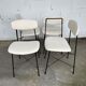 4 chairs by georges coslin for faram - italy 1958