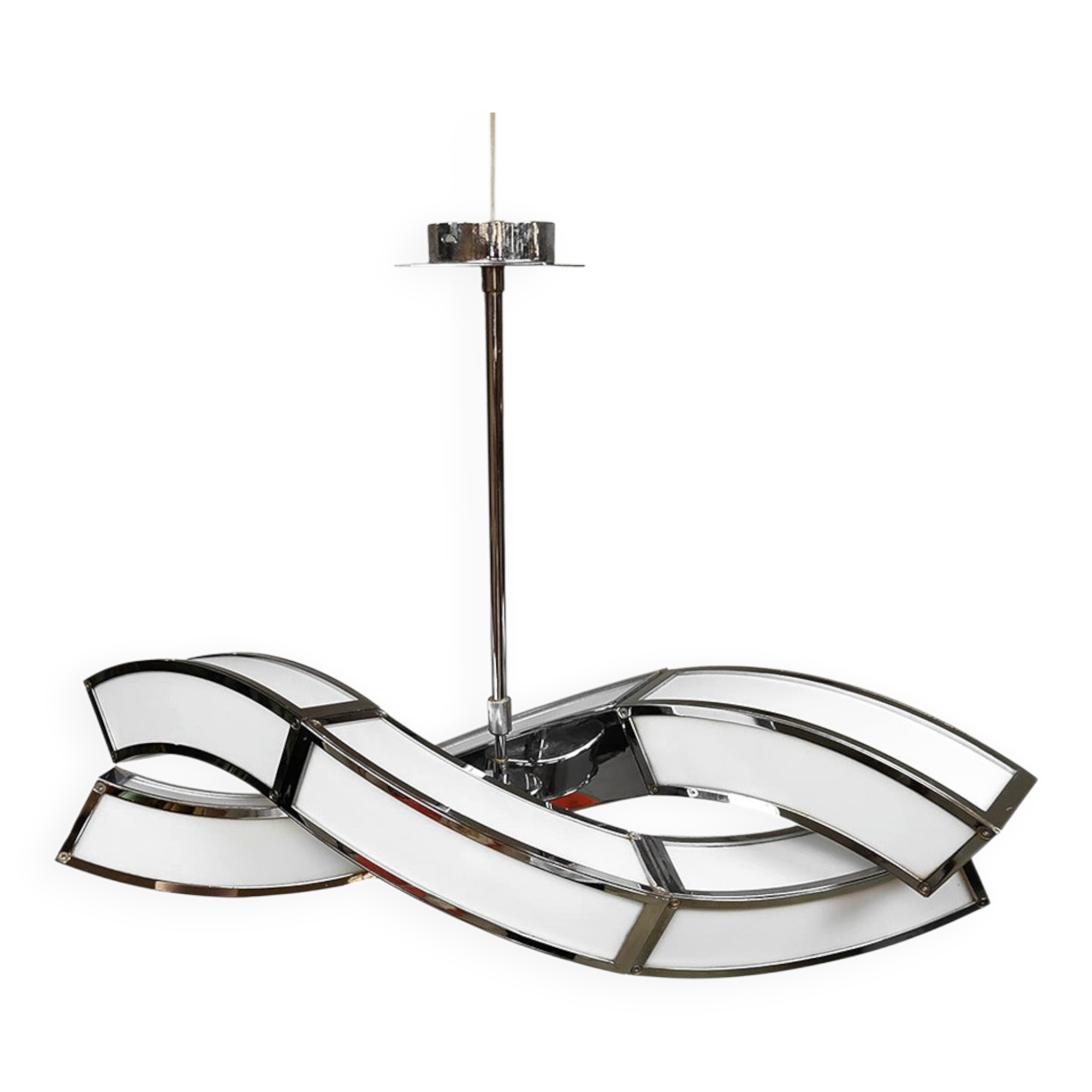 Spanish modern design pendant lamp Santiago Sevillani Sebastia 'Swirl'