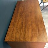 Desk 4 drawers with bevelled base