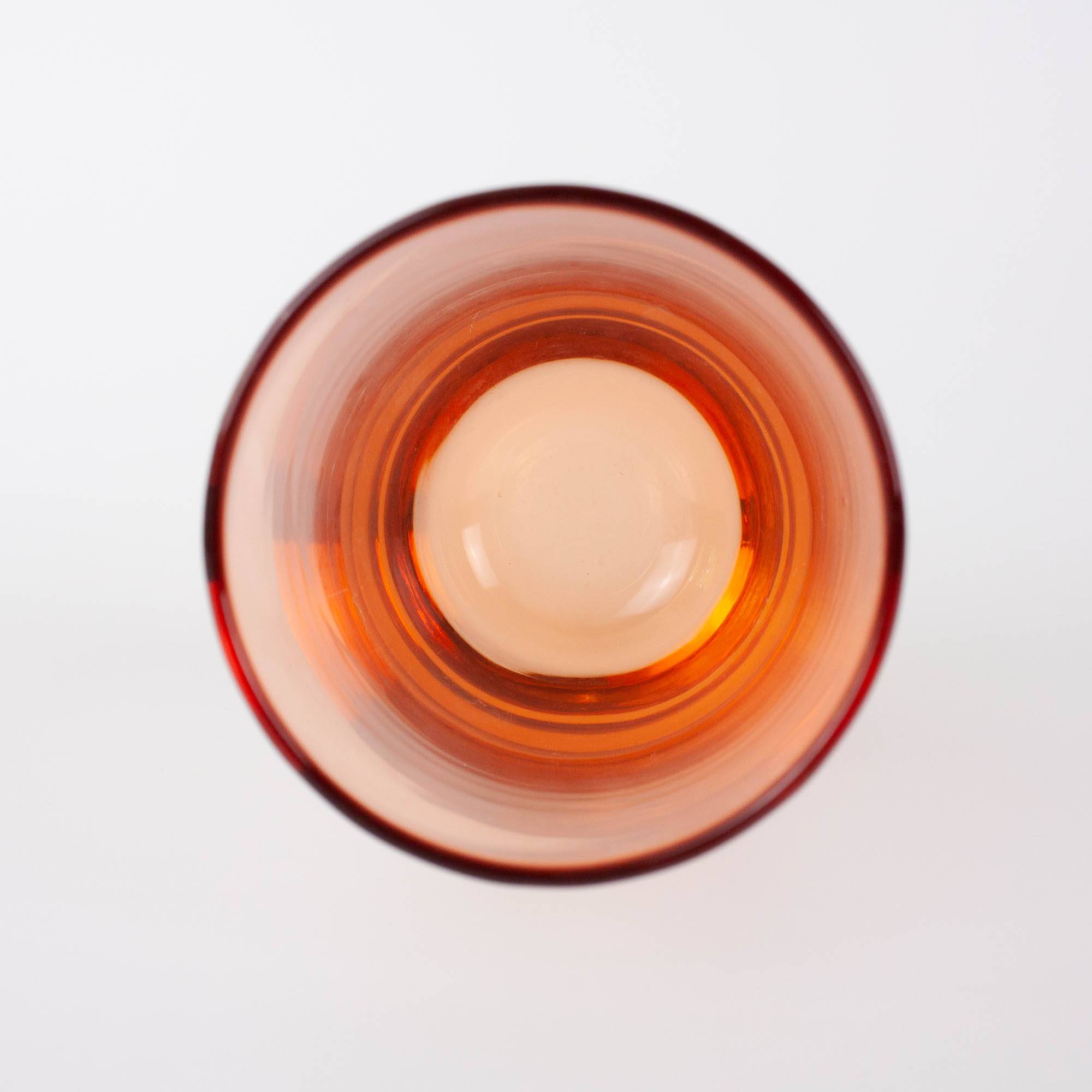 Set of 4 Italian Colorful Glasses, 1980s