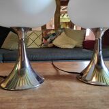 Paire de lampes Prisma leuchten UFO Space age