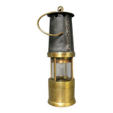 Old miner's lamp Naylor Wigan. Mines