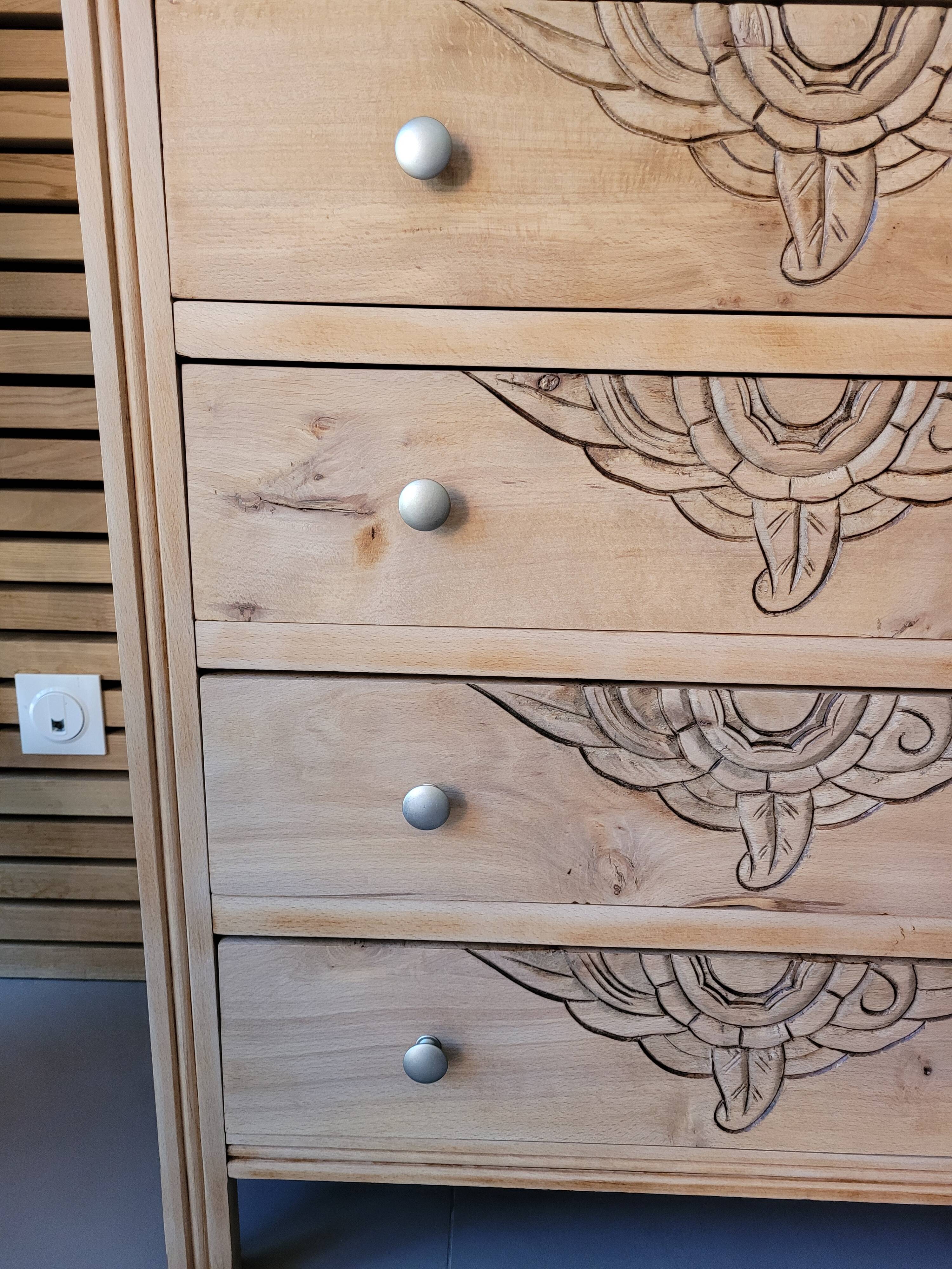 Commode art déco vintage