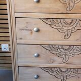 Commode art déco vintage