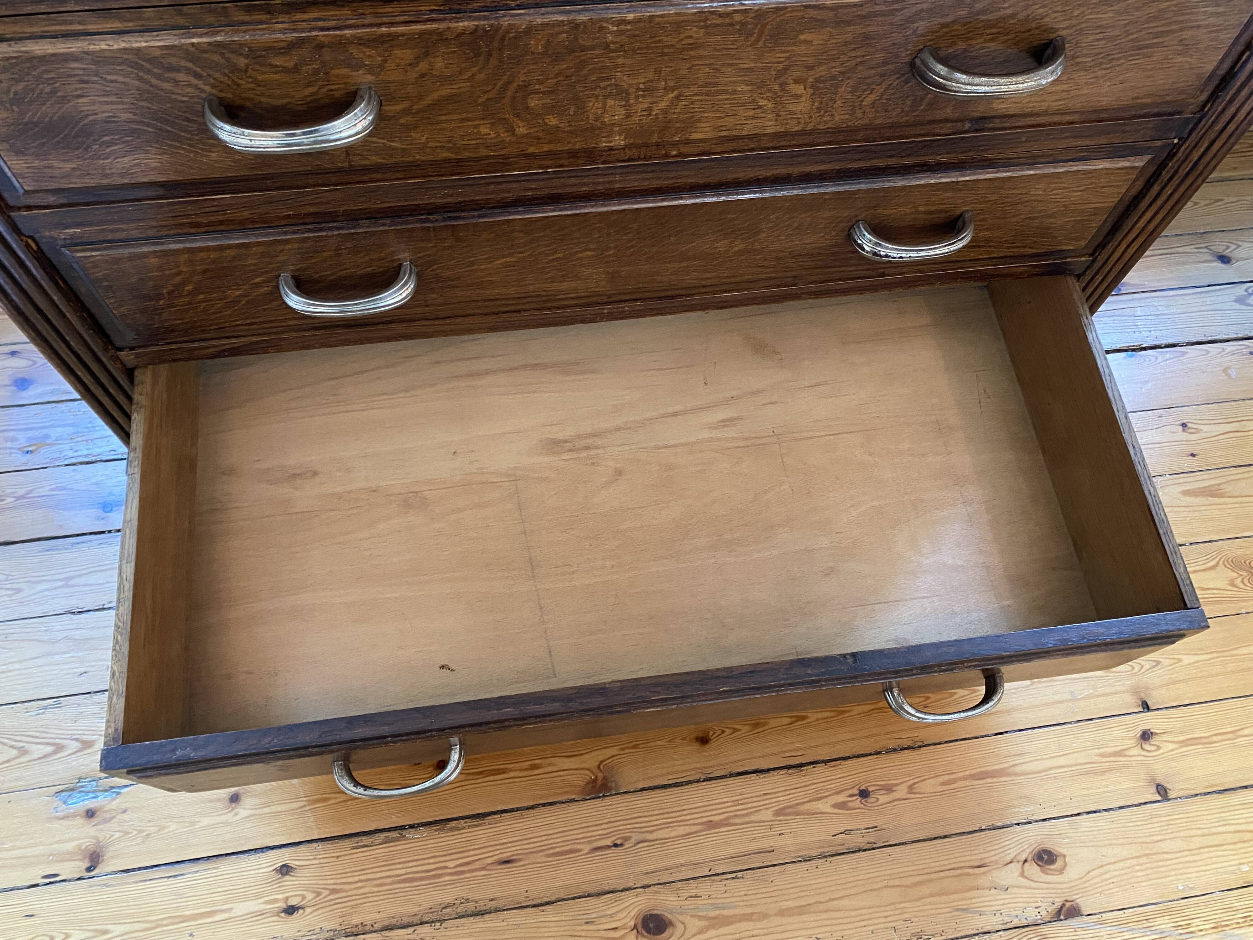 Wooden chest of drawers from the early 20th century