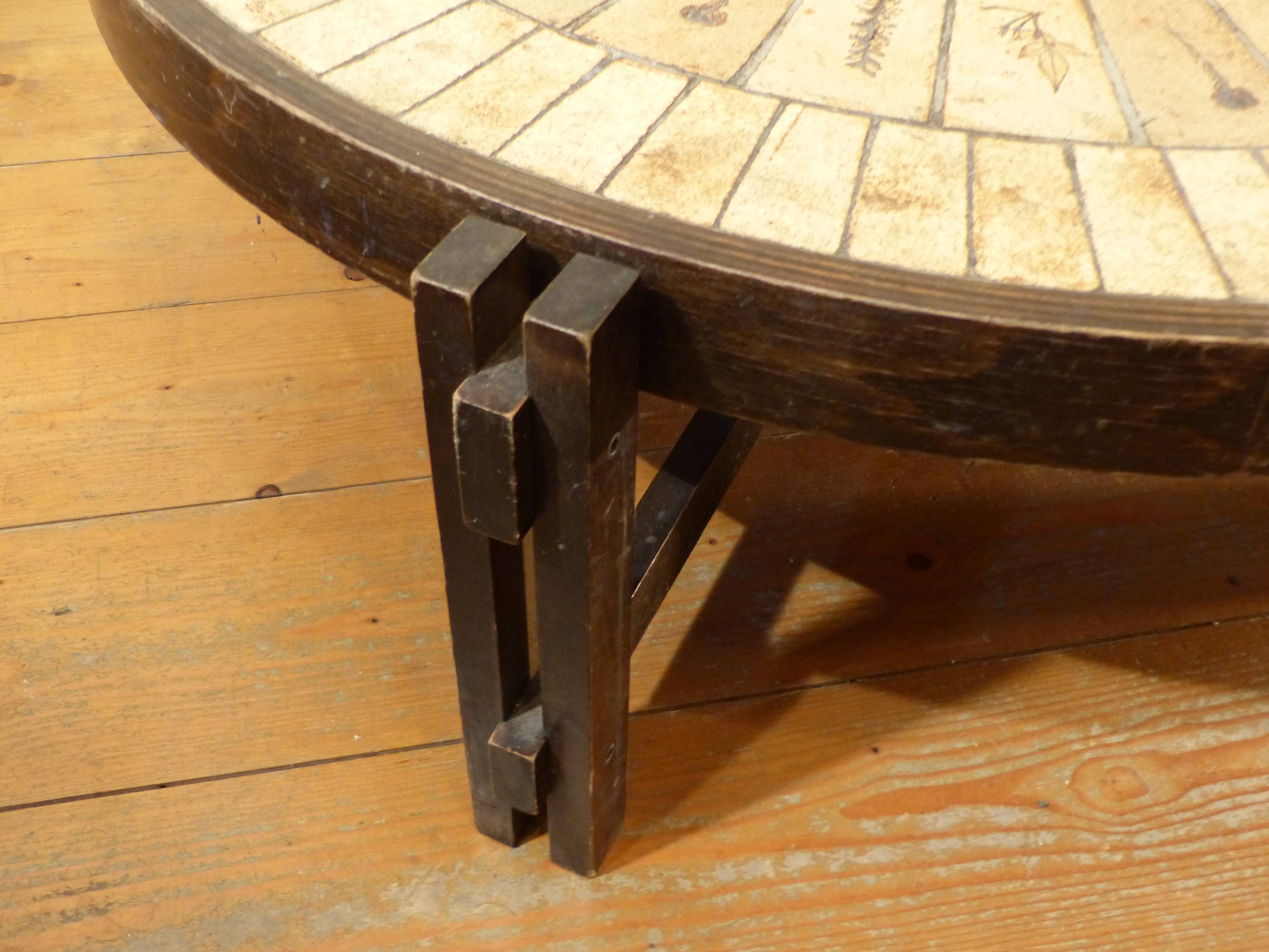 Roundtable by Roger Capron Vallauris France