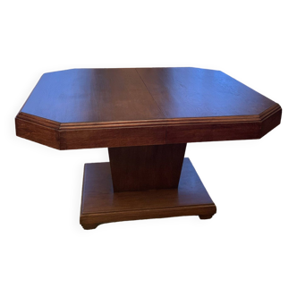 Art deco dining table with extensions