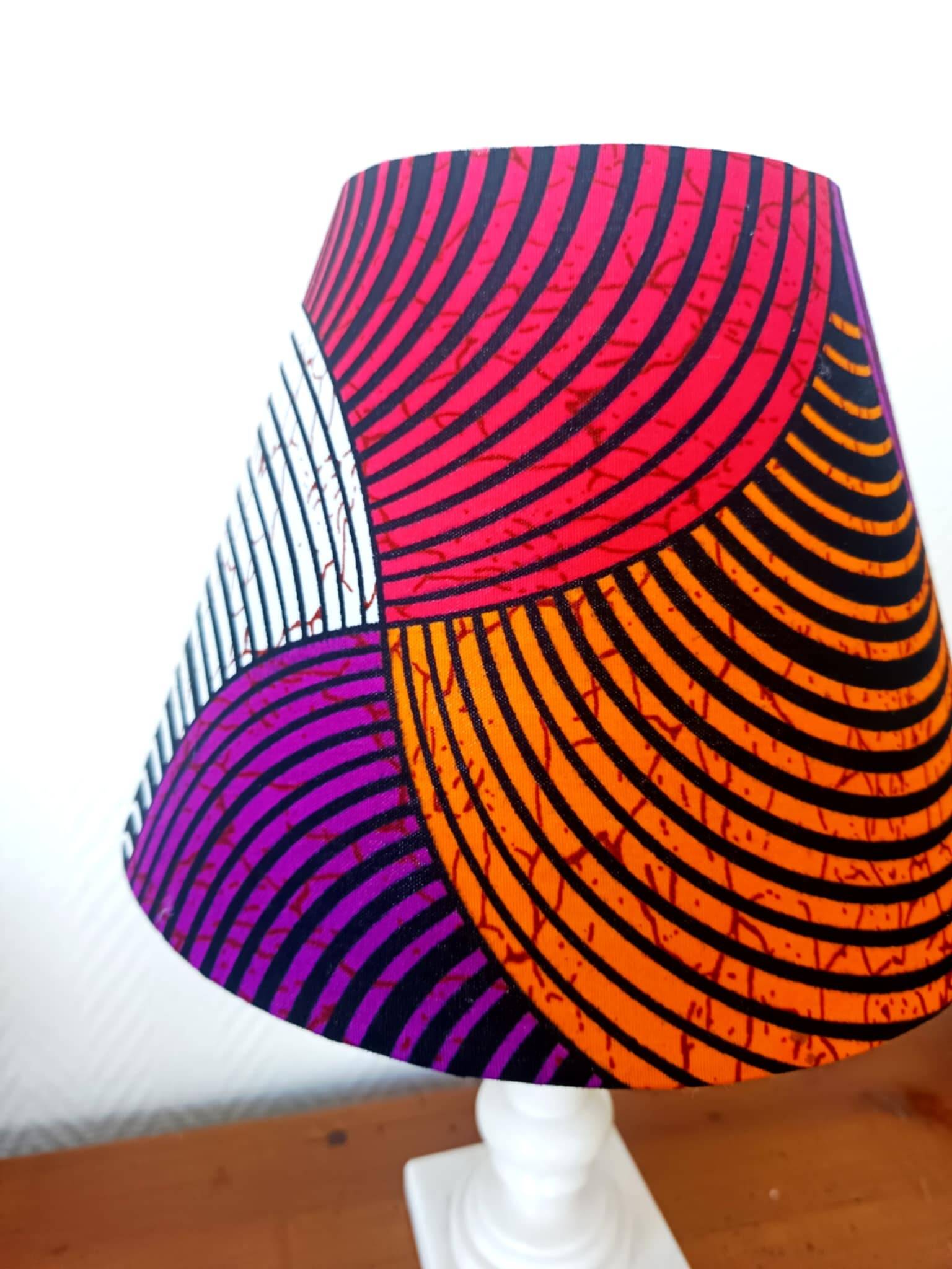 Alabaster lamp and Wax lampshade