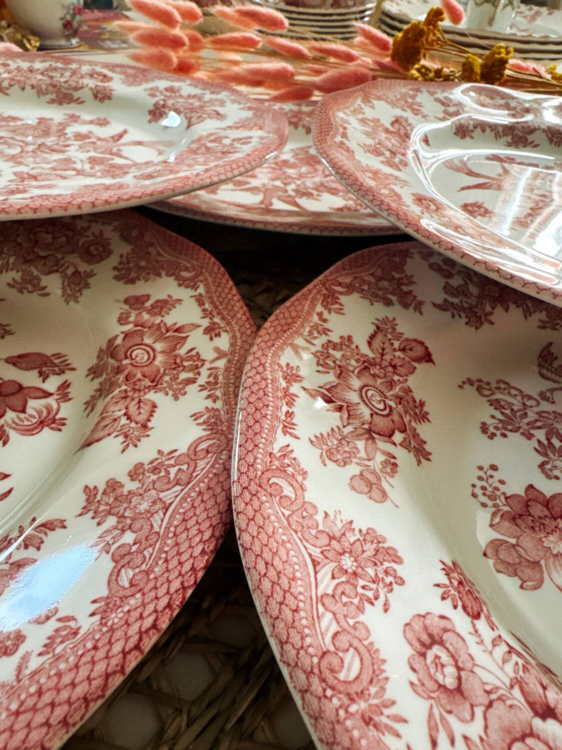 Unicorn plates "asiatic pheasants" england