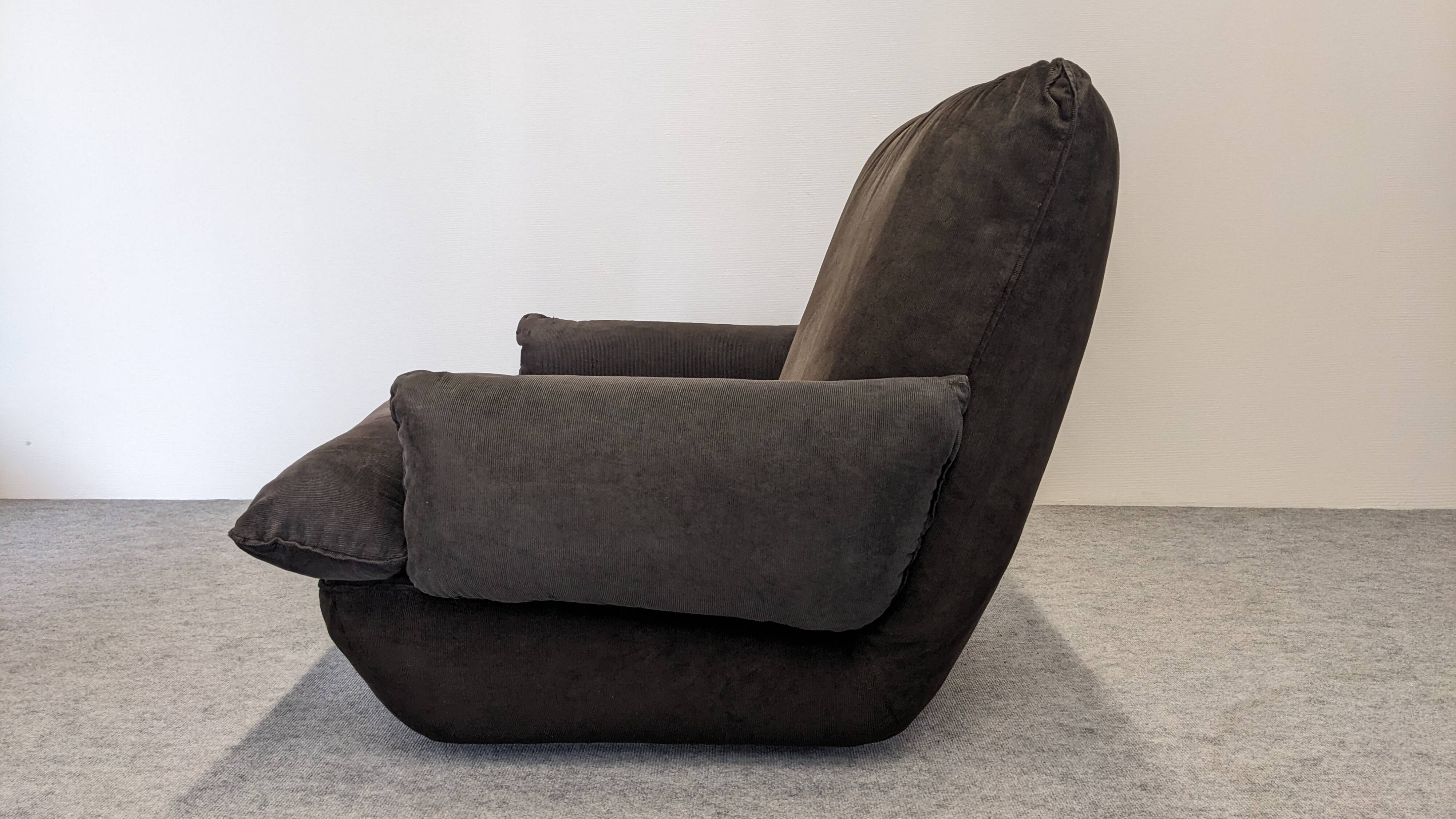 Pair of armchairs by Michel Cadestin for Airborne, France circa 1970.