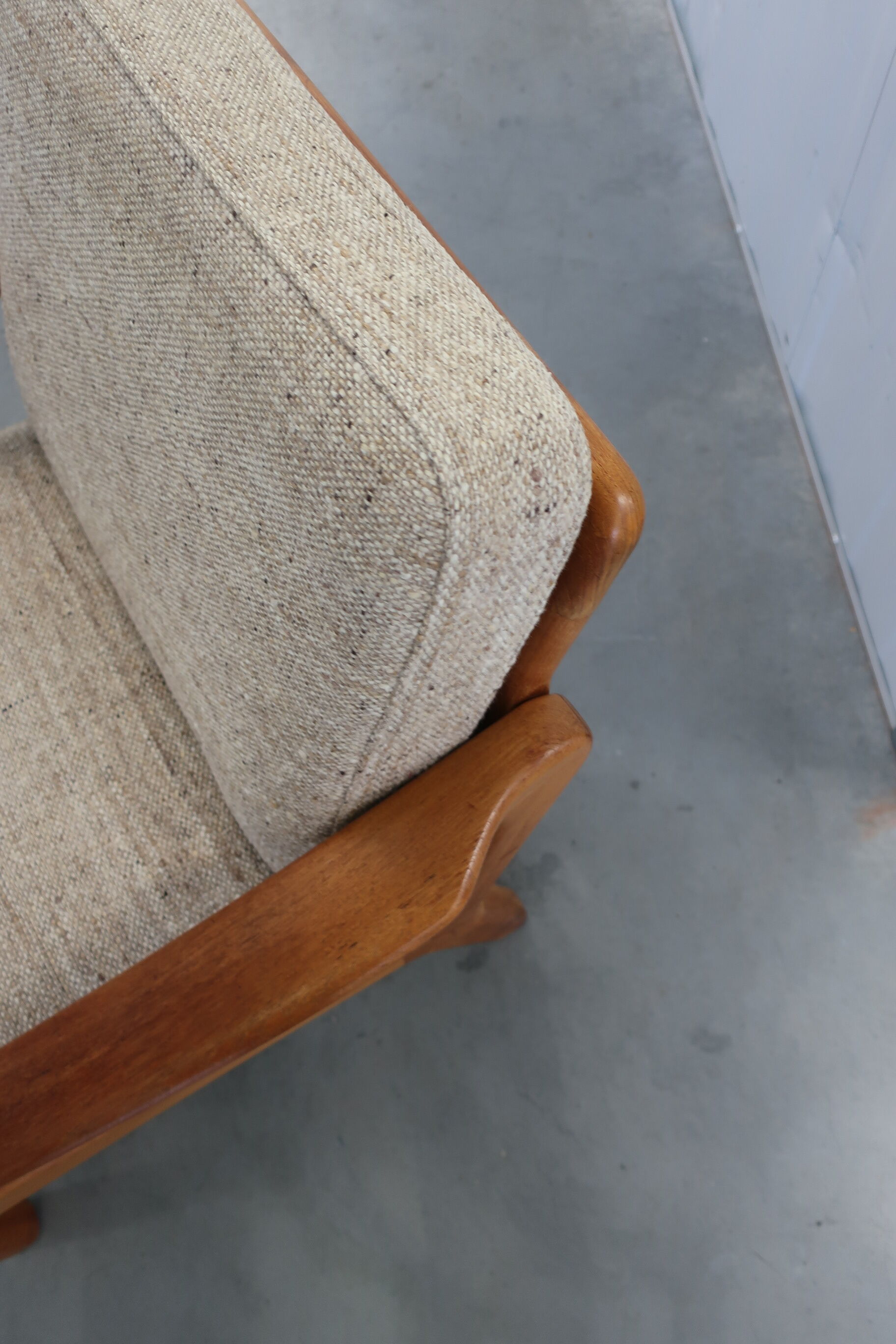 Pair of danish armchairs from the 60s in teak