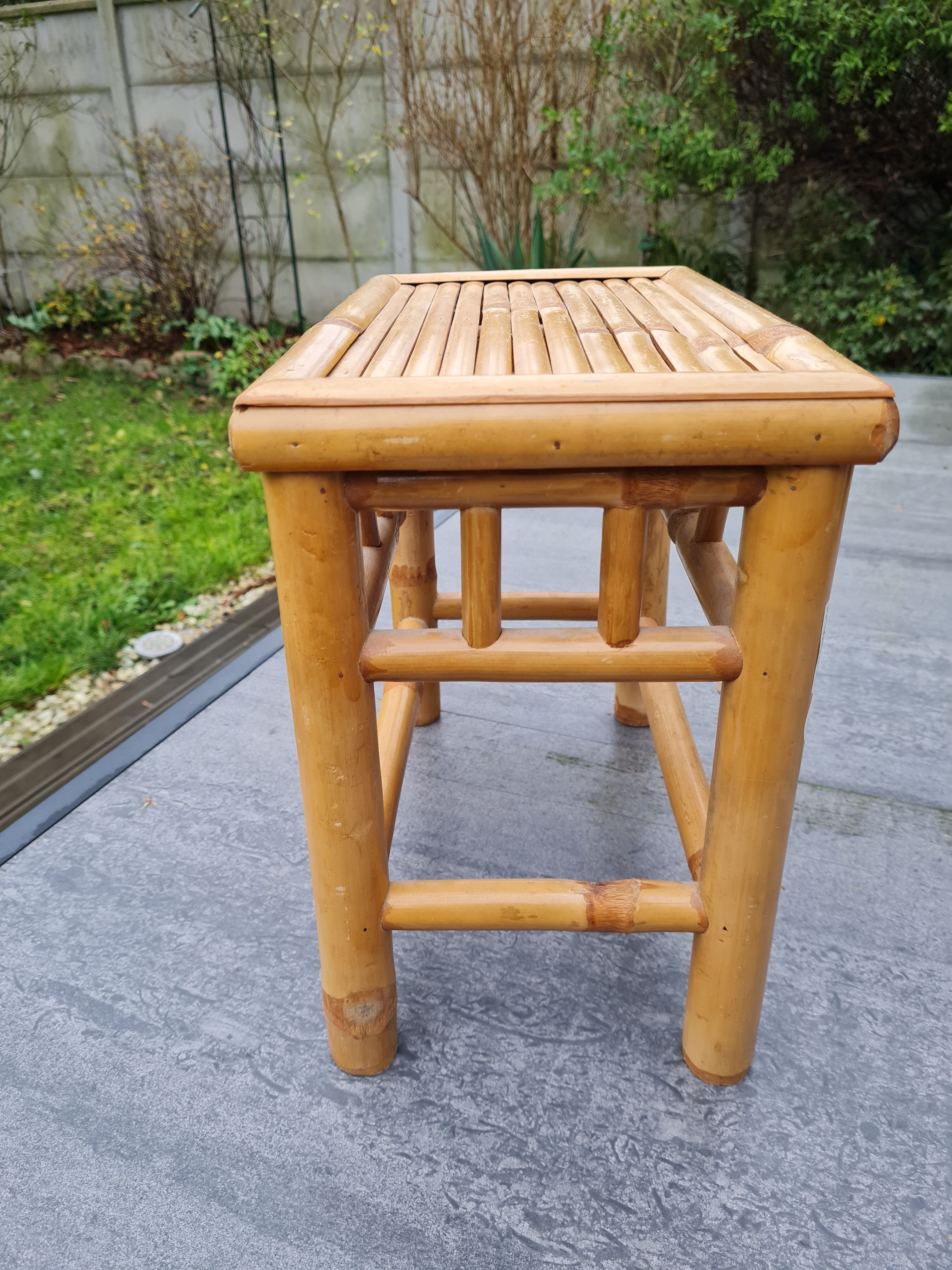 Rattan stool