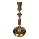 Candlestick candle holder on bronze base
