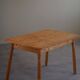 Modern Danish birch desk/dining table attributed to Philip Arctander, 1940s.