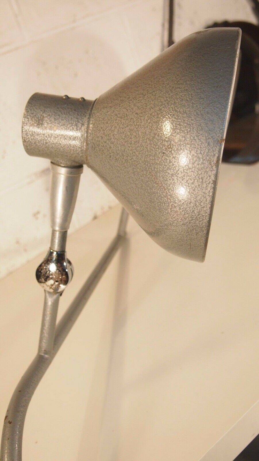 Jumo gs1 adjustable double workshop desk lamp - industrial modernist