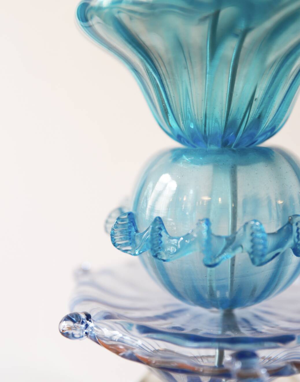 grande lampe à poser en verre de Murano