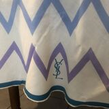 Yves Saint Laurent round tablecloth and napkins