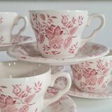 Vintage English earthenware tea service