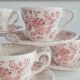 Vintage English earthenware tea service