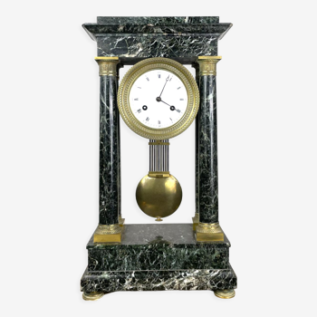 Empire clock in marble