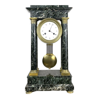 Empire clock in marble