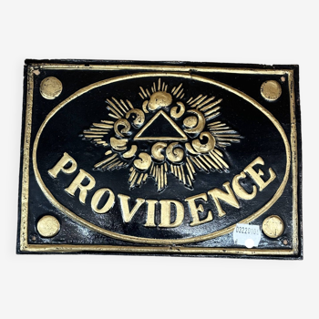 Providence plaque