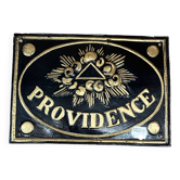 Providence plaque