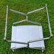 4 vintage charm leather director's armchairs
