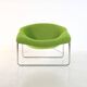 Chaise Cubique par Olivier Mourgue pour Airborne