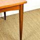 Scandinavian dining table in teak 1960