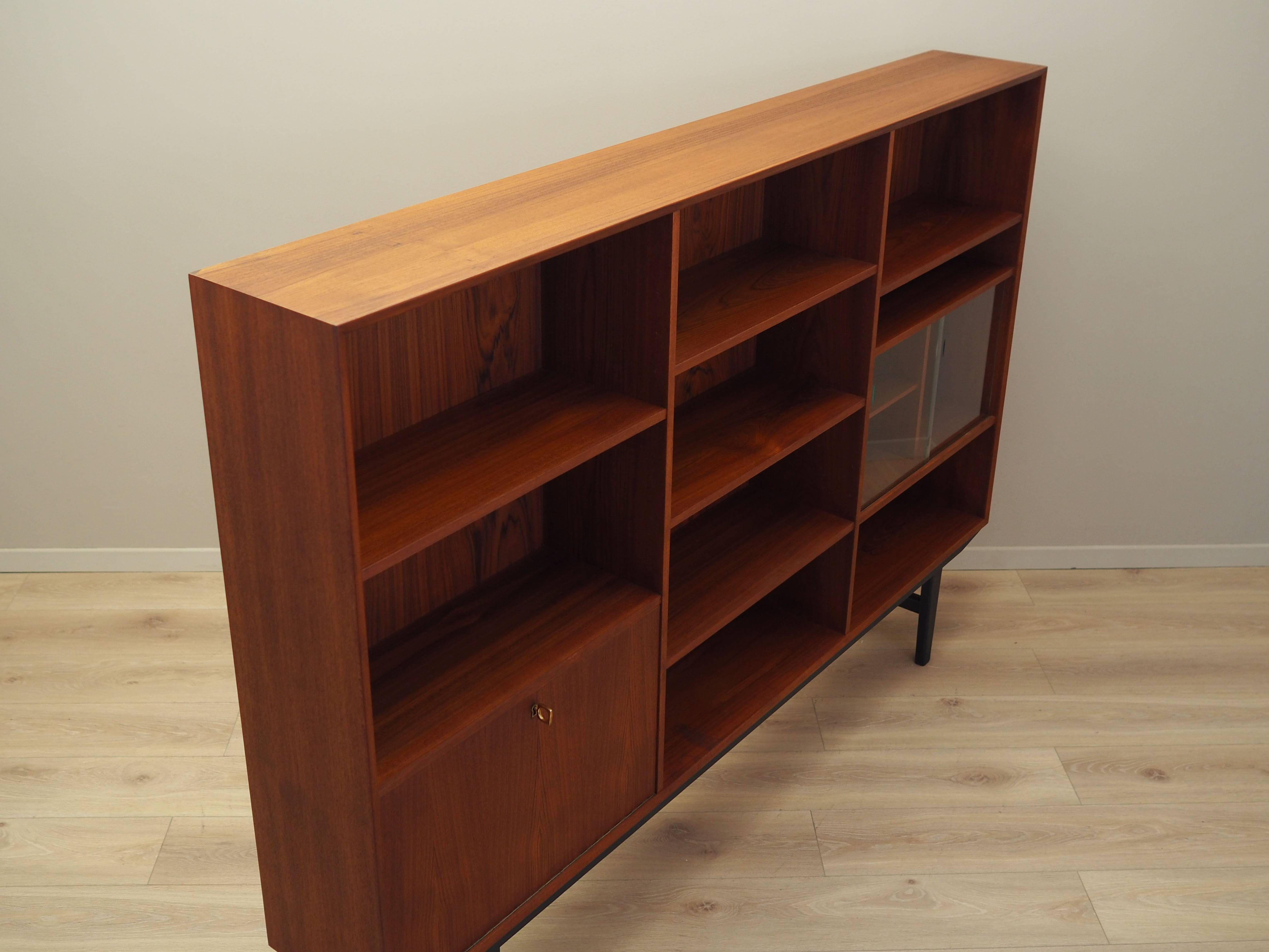 Teak bookcase, Danish design, 1970s, production: Denmark