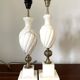 Alabaster lamp base 1950