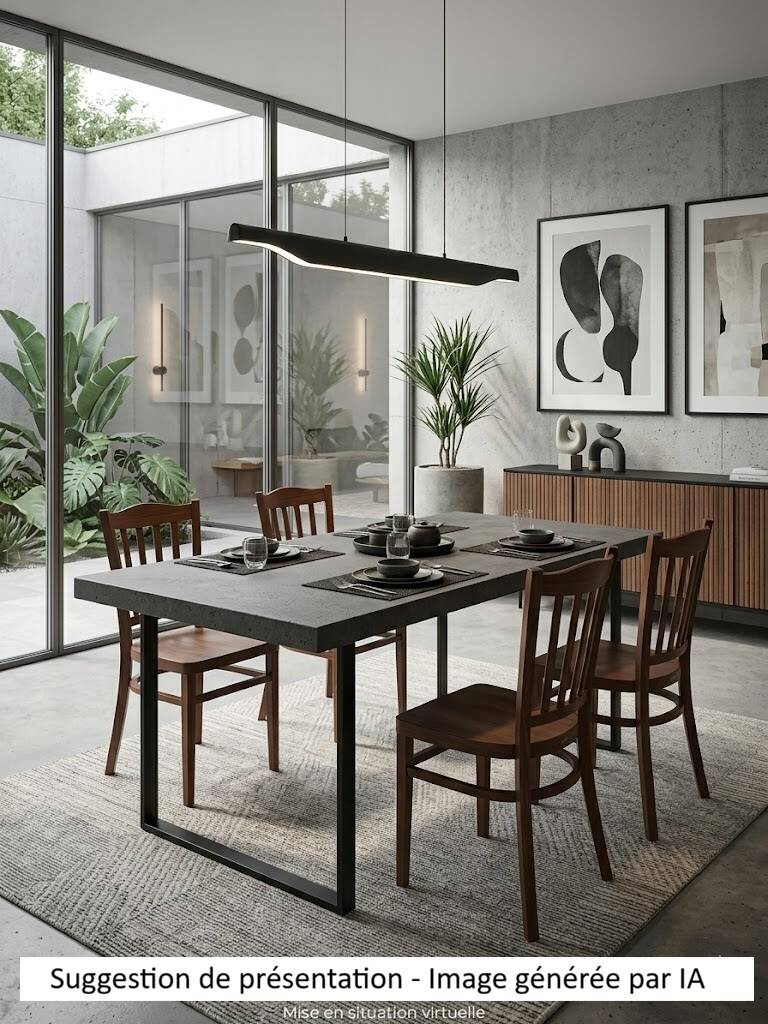 Set of 4 TON bistro chairs
