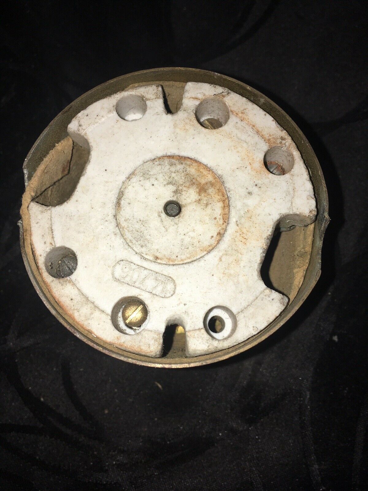 Brass and bakelite switch