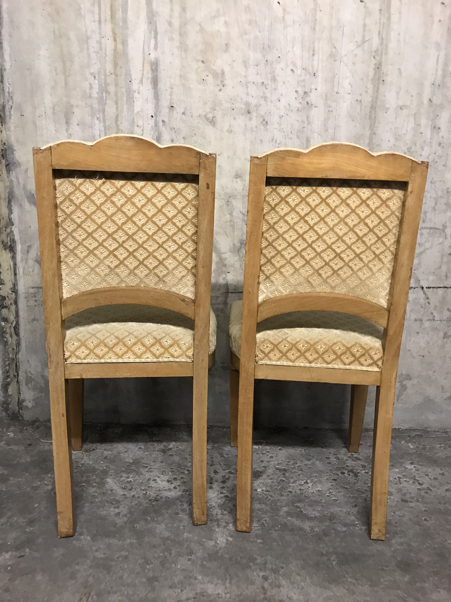 Paire de chaises époque art déco