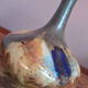 Single-flower vase in stoneware signed Edgard Aubry, Art Deco ceramic work.
