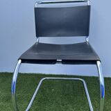 Paire de chaises MR 10 avec lacets Mies Van der Rohe, Knoll International