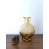 Bottle smoked glass 70s