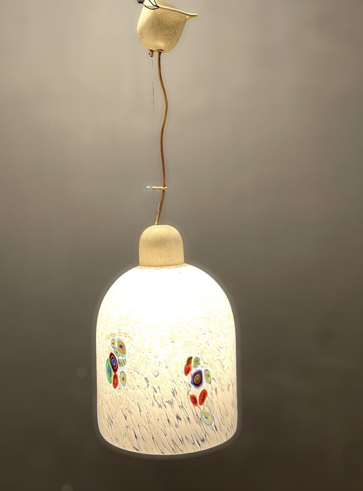 Italian Murano Glass Light Pendant from De Mayo