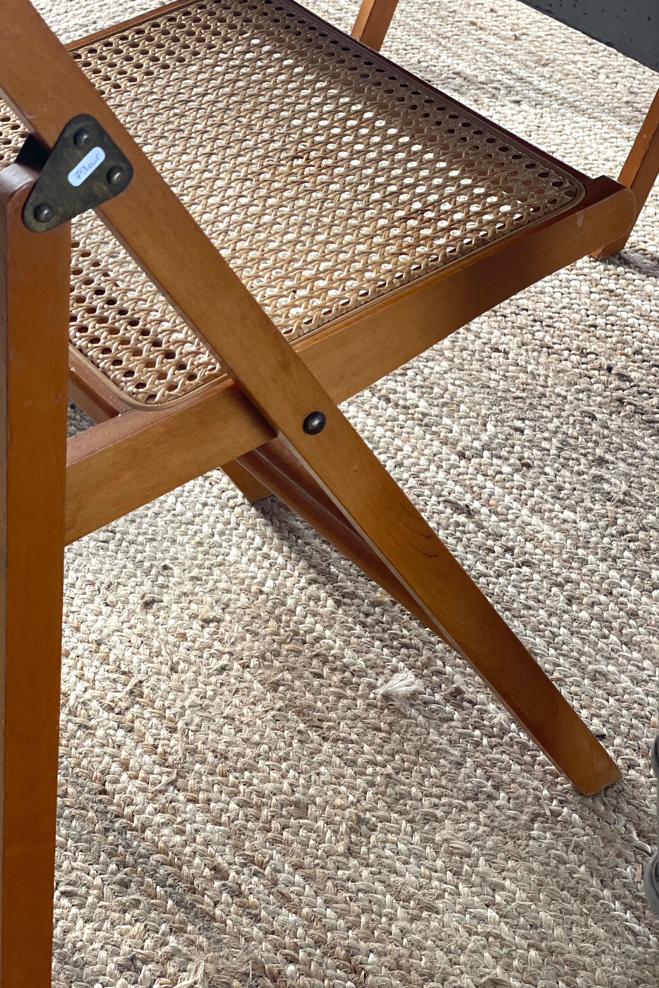 3 folding chairs 1970