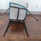 Paire de chaises 1950 de Colette gueden pour primavera, france, 1950