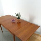 Table de salle à manger extensible en teck