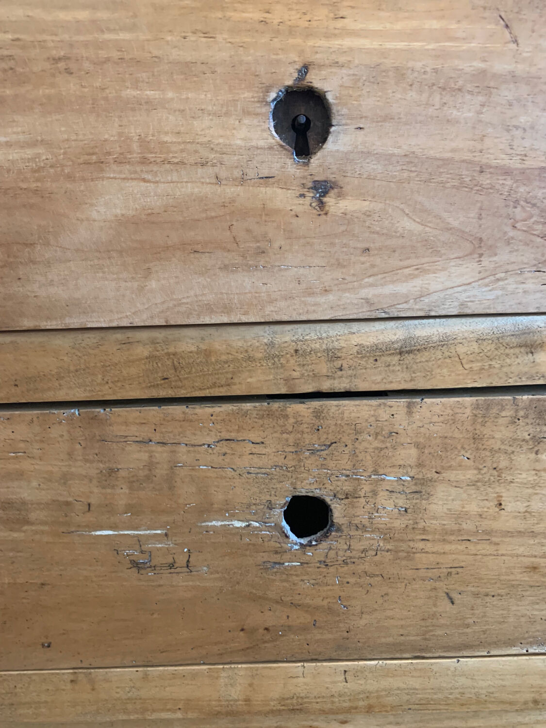 Cherry chest of drawers